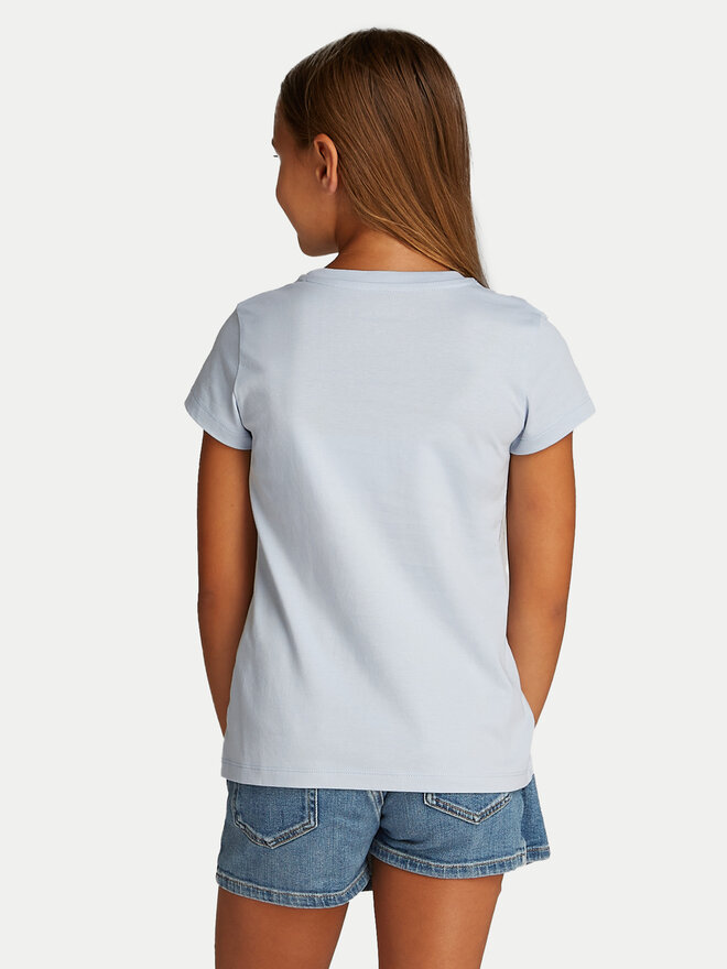 Calvin Klein Jeans Calvin Klein Jeans Футболка Script Logo IG0IG02857 Блакитний Slim Fit