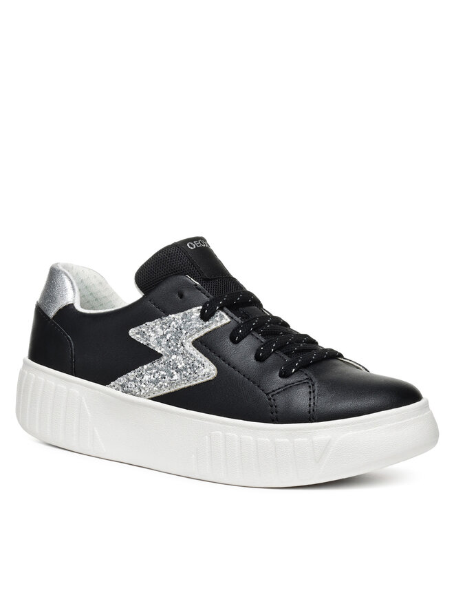 Geox Sneakersy Geox J Mikiroshi J45DVA 0BCEW C0039 D Černá