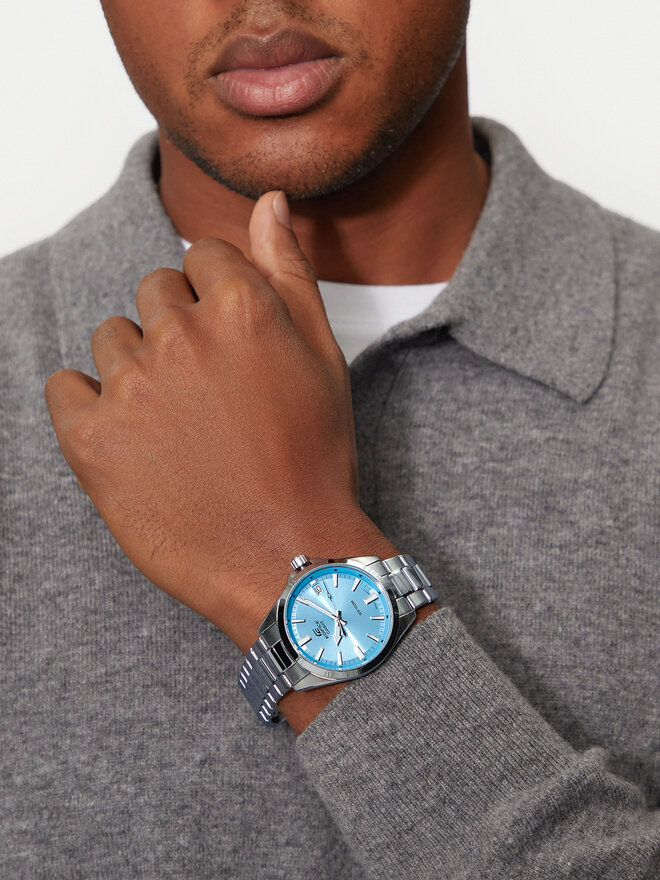 Casio Ρολόι Casio Edifice EFV-100D -2BVUEF Ασημί