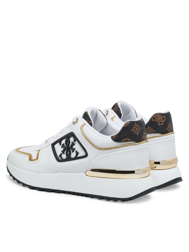 Guess Sneakersy Guess FLJKOY ELE12 Biały