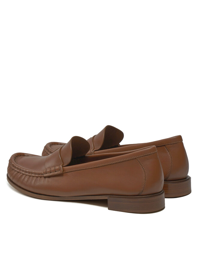 Max Mara Mokasyny Max Mara Mmloafer 24245262316 Brązowy