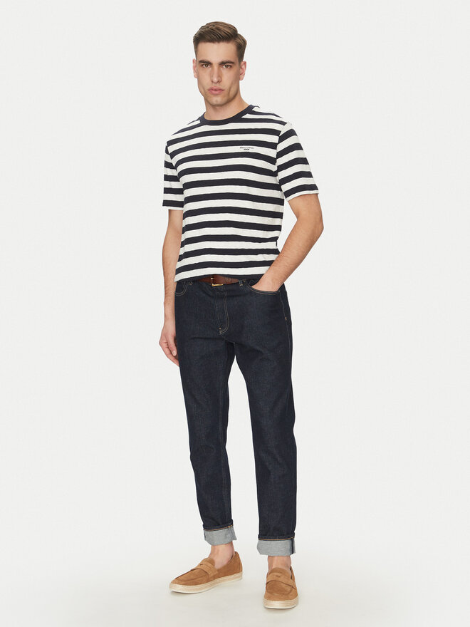 Marc O'Polo Denim Marc O'Polo Denim Camiseta 500 0007 222 Azul marino Regular Fit