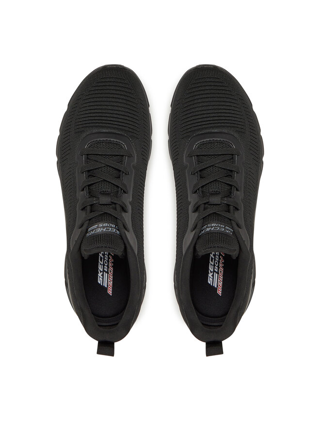 Skechers Sneakersy Skechers Bobs B Flex Hi-Flying Hi 117385/BBK Čierna