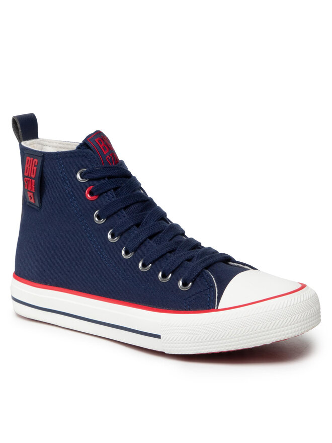 Big Star Shoes Trampki Big Star Shoes JJ274125 Granatowy