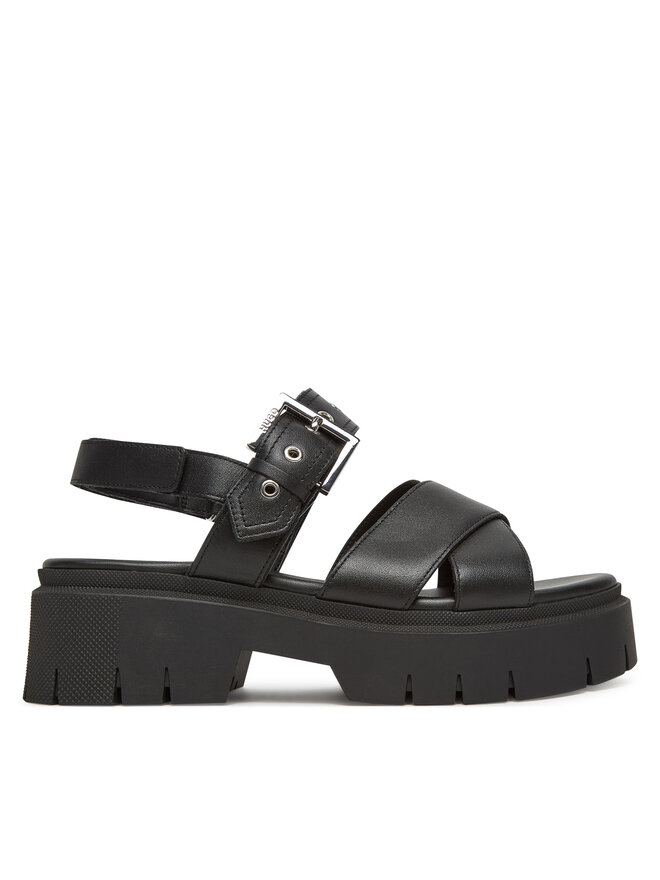 HUGO Szandál HUGO Kris_Sandal_BKNA 50542072 Fekete