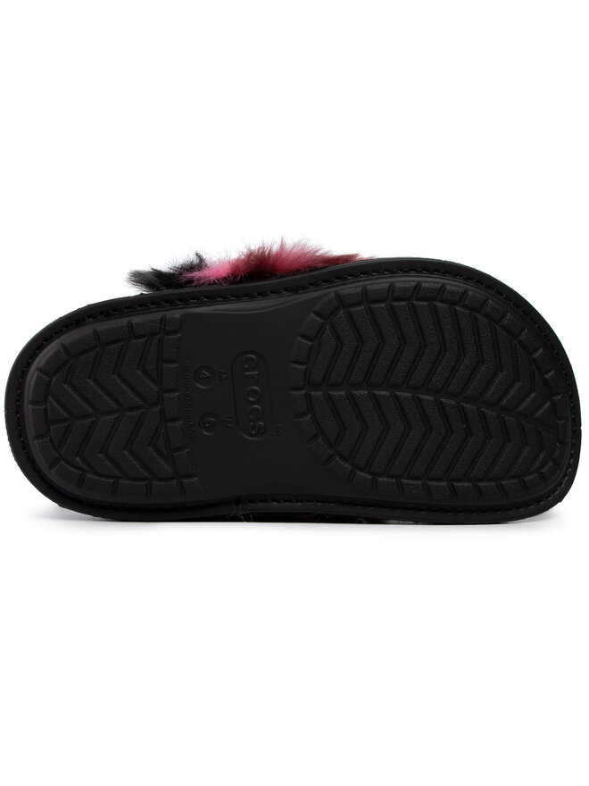 Crocs Hausschuhe Crocs So Luxe Slipper 205890 Schwarz