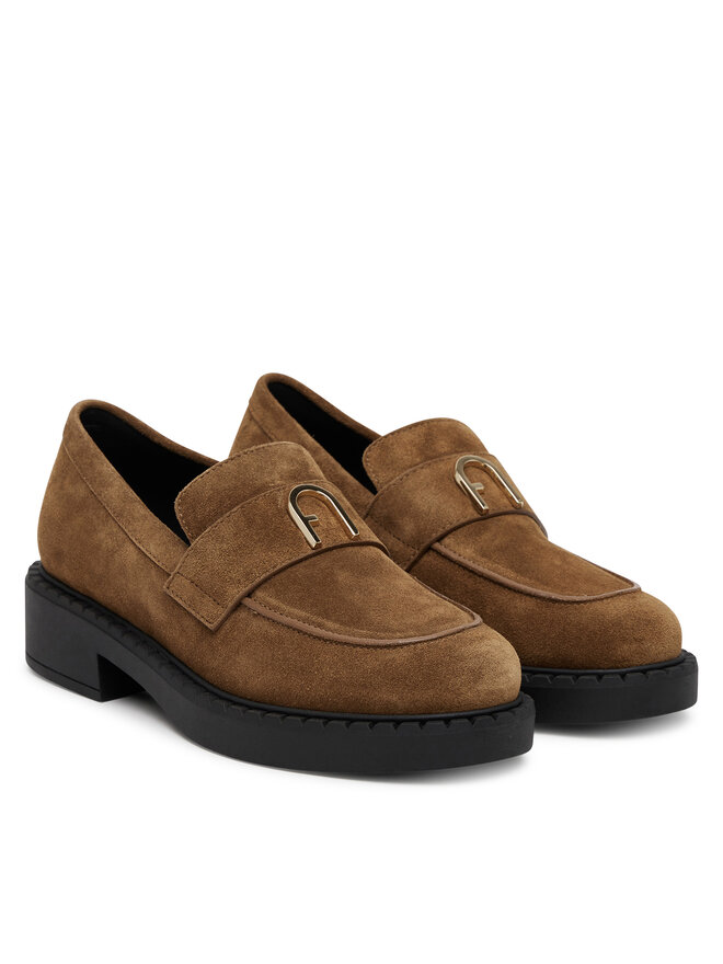 Furla Loafersy Furla New Legacy YJ81FNL Y61000 AL 03B00 Brązowy
