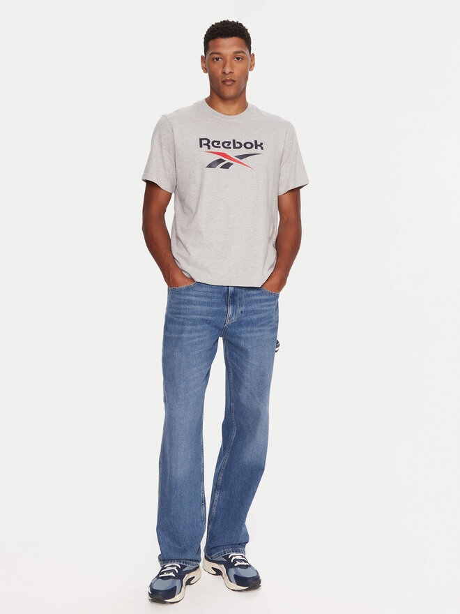 Reebok Reebok Футболка RK25158CCM Сірий Regular Fit