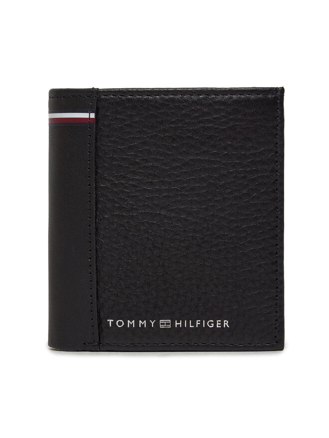 Tommy Hilfiger Velká pánská peněženka Tommy Hilfiger Transit Trifold AM0AM12518 Černá