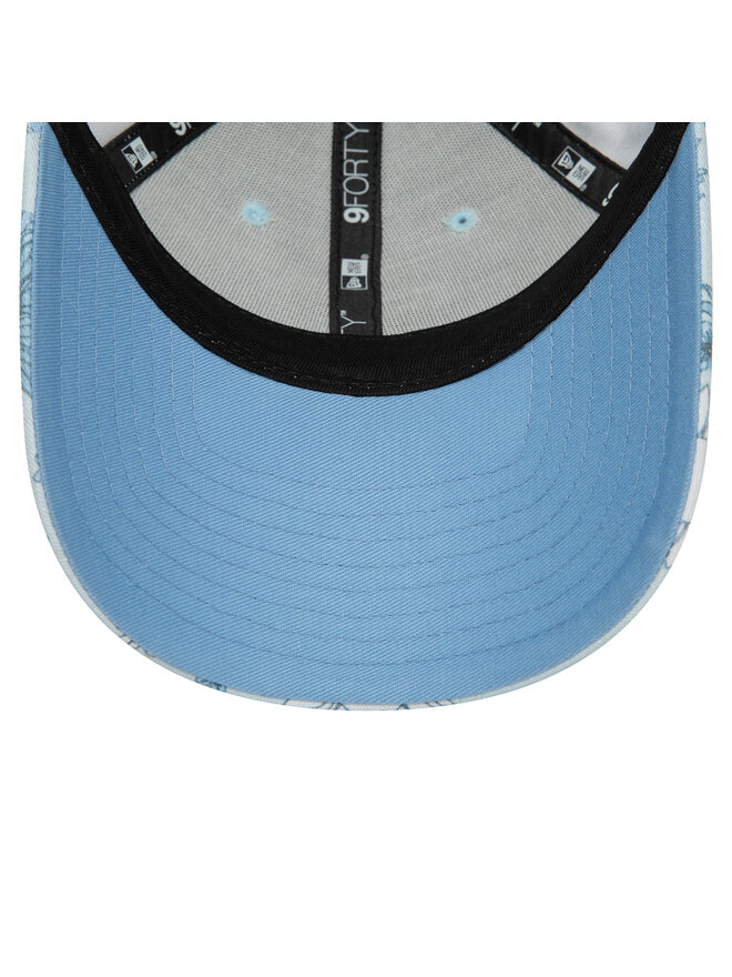 New Era Czapka z daszkiem New Era Wmns Floral Aop 940 Nyy 60435004 Niebieski