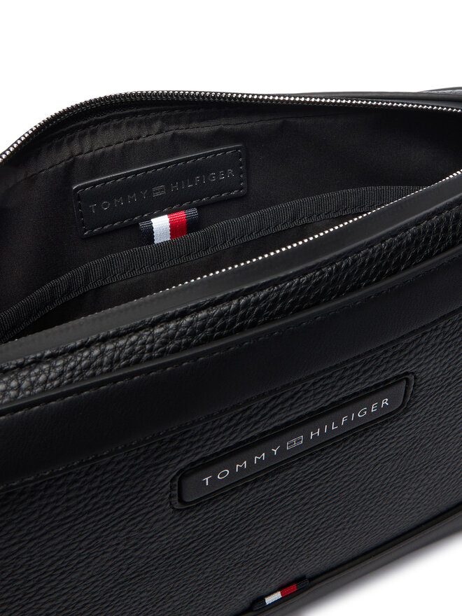 Tommy Hilfiger Kosmetiktasche Tommy Hilfiger Th Central Pouch AM0AM13953 Schwarz