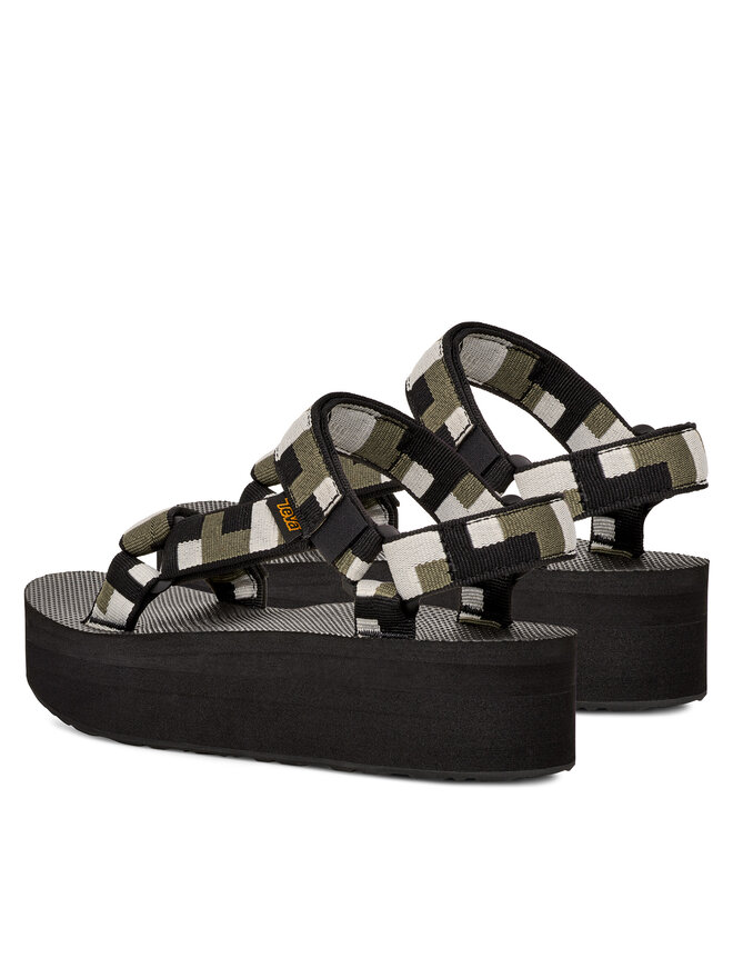 Teva Sandali Teva Flatform Universal 1008844 Nero