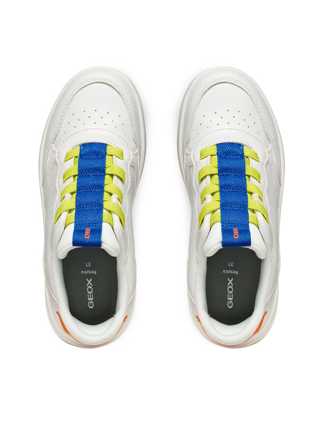 Geox Сникърси Geox J Washiba Fast In Bo J56NRB 05415 C0293 D Бял