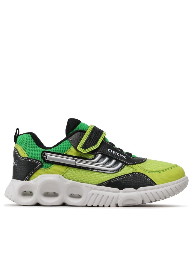 Geox Sneakersy Geox J Wroom B. A J35GAA 014BU C3707 D Zelená