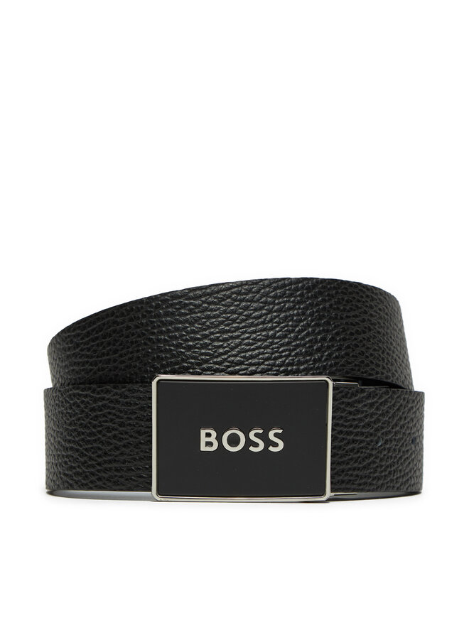 BOSS Чоловічий ремінь Boss Icon 50529690 Чорний