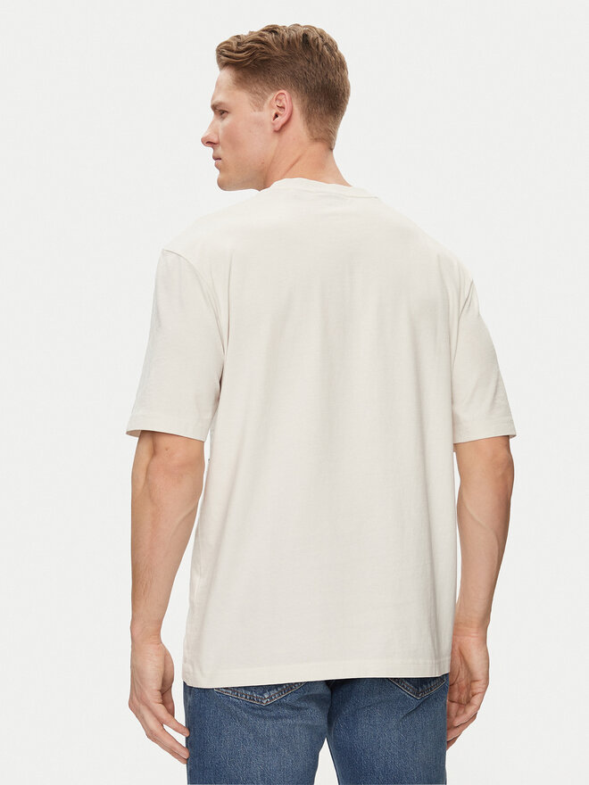 HUGO HUGO Camiseta Nirito 50513199 Écru Regular Fit