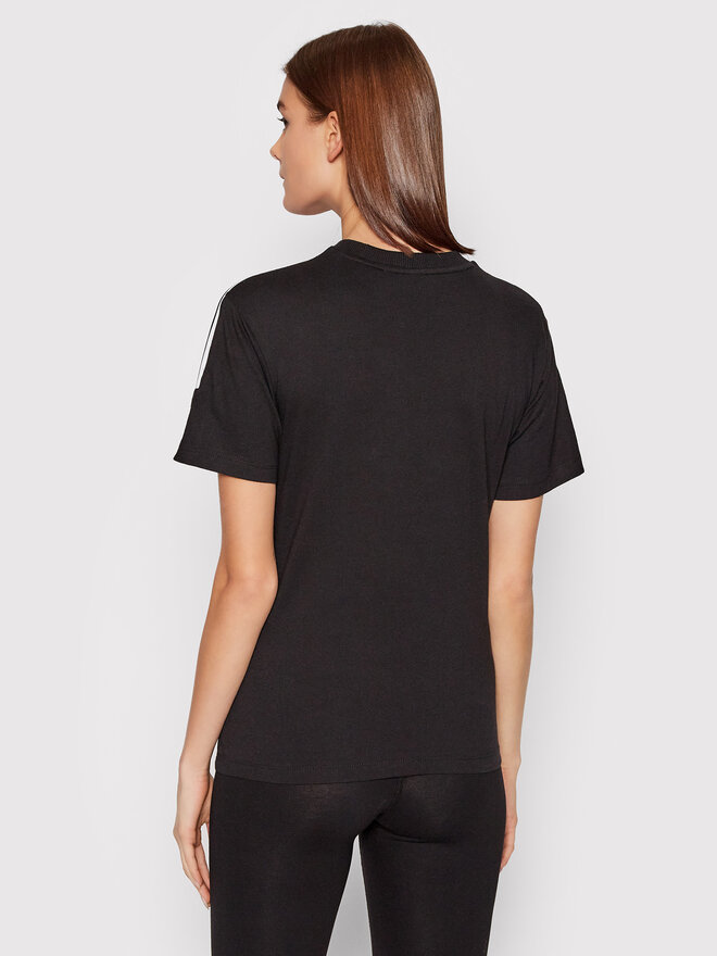 adidas adidas Marškinėliai Tight Tee HF7457 Juoda Regular Fit