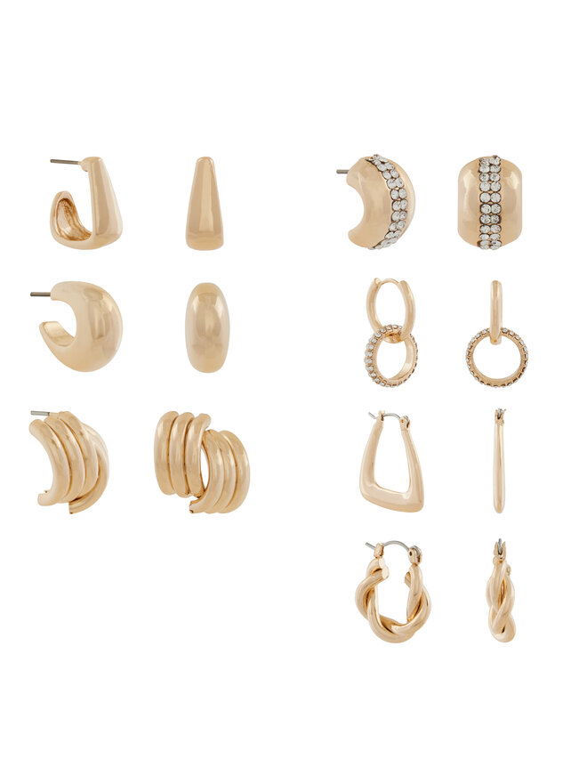 Aldo Set di 7 paia di orecchini Aldo Chicdays 13930750 Oro