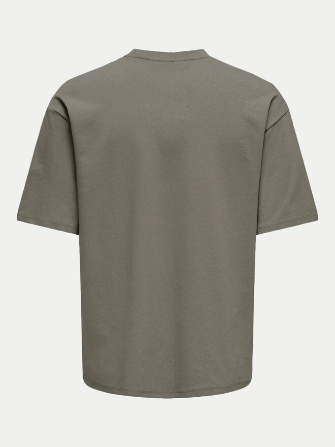 Only & Sons Only & Sons Camiseta Caspian 22031940 Gris Authentic Fit