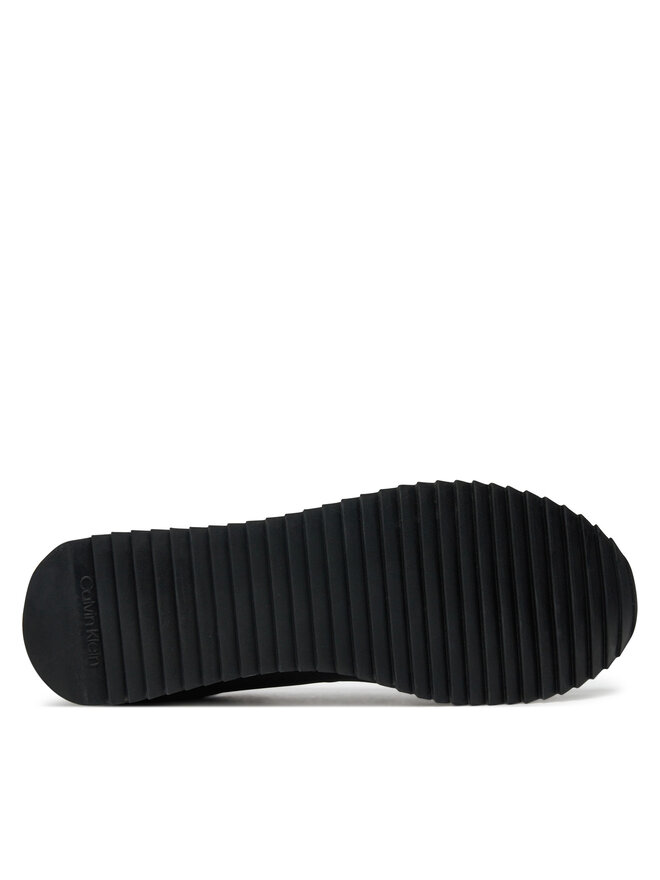 Calvin Klein Αθλητικά Calvin Klein Low Top Lace Up Mix HM0HM01554 Μαύρο