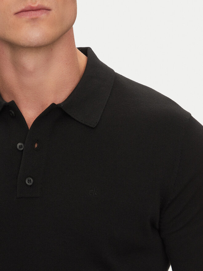 Calvin Klein Calvin Klein Polo K10K114476 Μαύρο Regular Fit