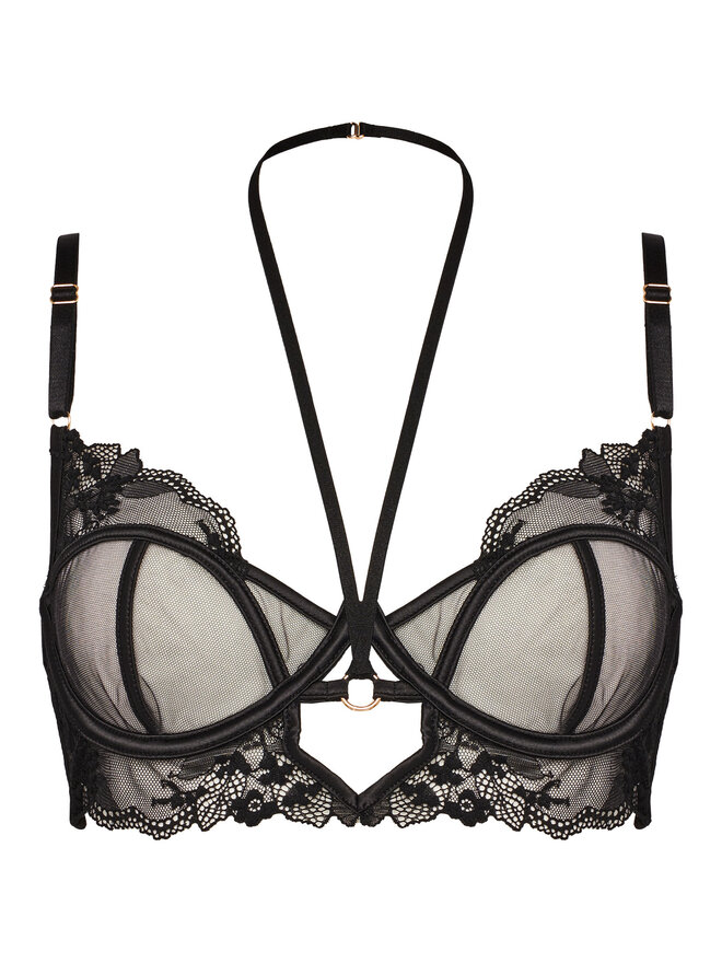 Hunkemöller Hunkemöller Grudnjak sa žicom Amari 300969 Crna