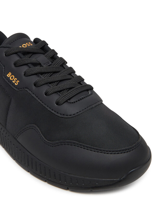 BOSS Сникърси BOSS Titanium Runn 50536481 Черен