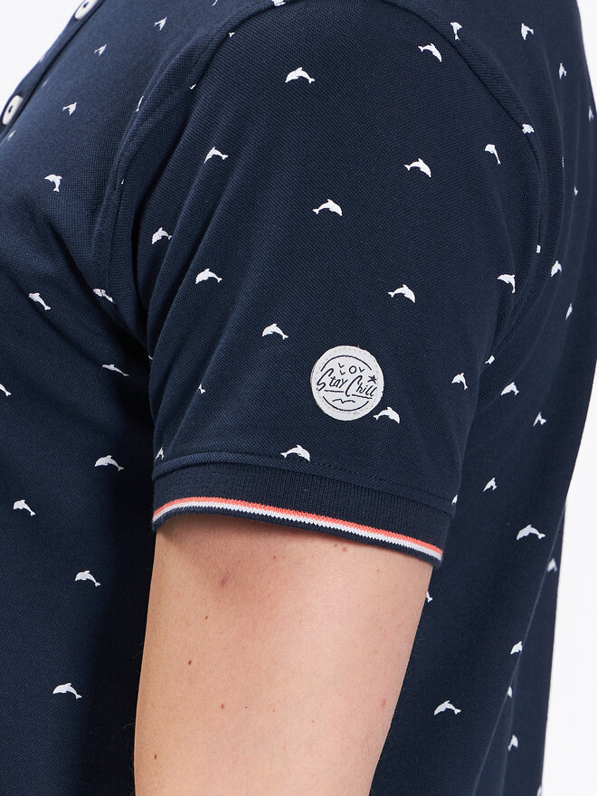 INDICODE INDICODE Polo Dolphin 40-948 Tamnoplava Regular Fit