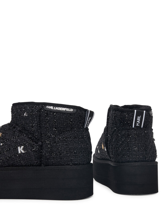 KARL LAGERFELD Schneeschuhe KARL LAGERFELD Thermo Charms & Studs KL48524B Schwarz