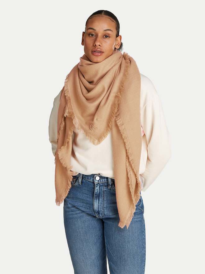 Calvin Klein Tuch Calvin Klein Embroidery K60K612896 Beige