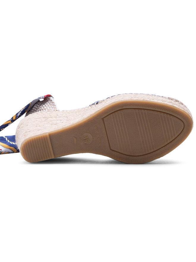 Vidorreta Espadrile Vidorreta Campesina Pico 14229 Mornarsko modra