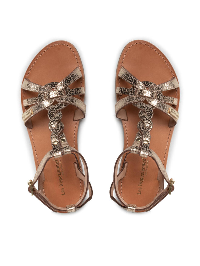 Les Tropeziennes Sandalen Les Tropeziennes Hamsuni 43016 Goldfarben