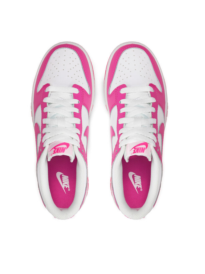Nike Sneakersy Nike Dunk Low (Gs) FB9109 102 Różowy
