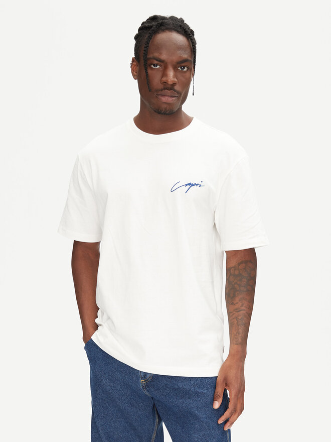 Only & Sons Only & Sons Marškinėliai Milo 22034452 Balta Relaxed Fit