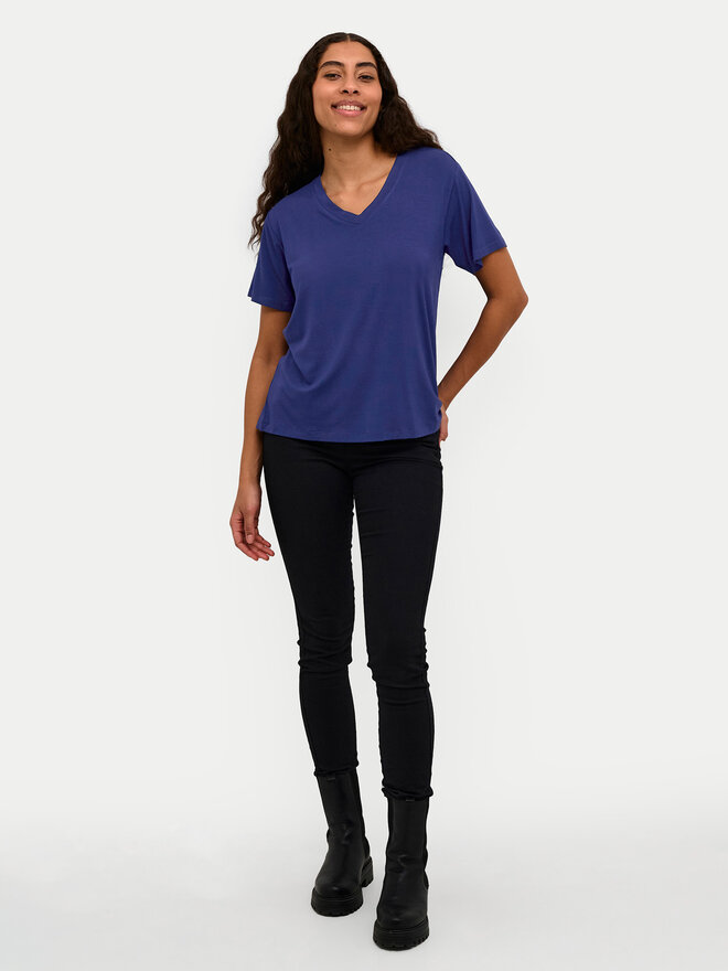 Kaffe Kaffe Camiseta 10508581 Azul Regular Fit