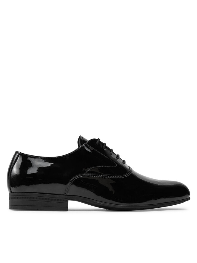 Calvin Klein Halbschuhe Calvin Klein Oxford Pat HM0HM01600 Schwarz