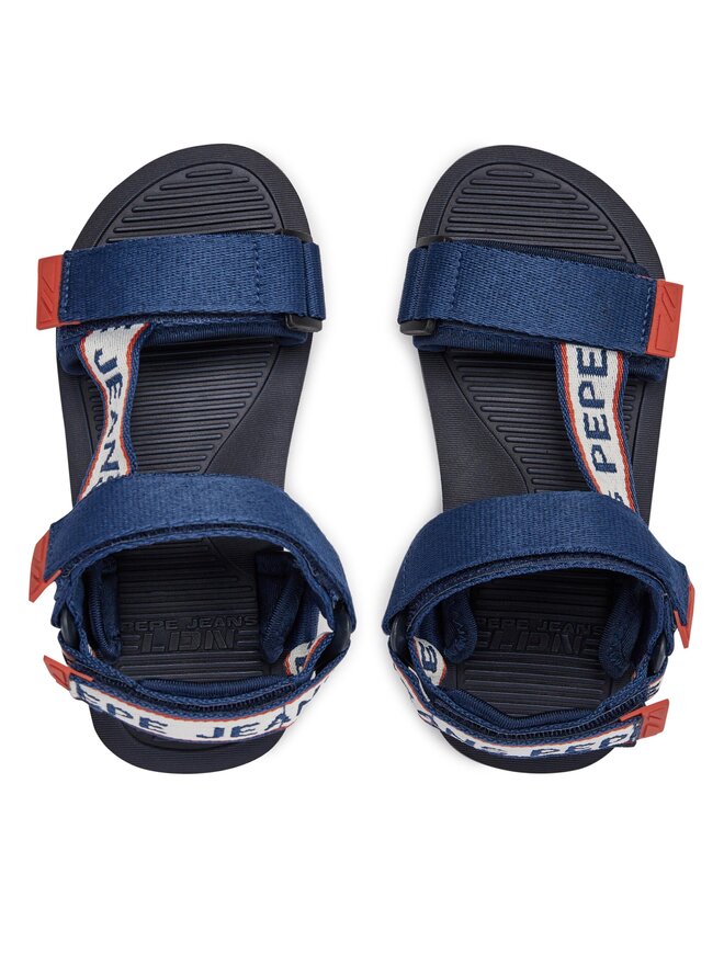 Pepe Jeans Sandále Pepe Jeans Pool One B PBS70063 Tmavomodrá