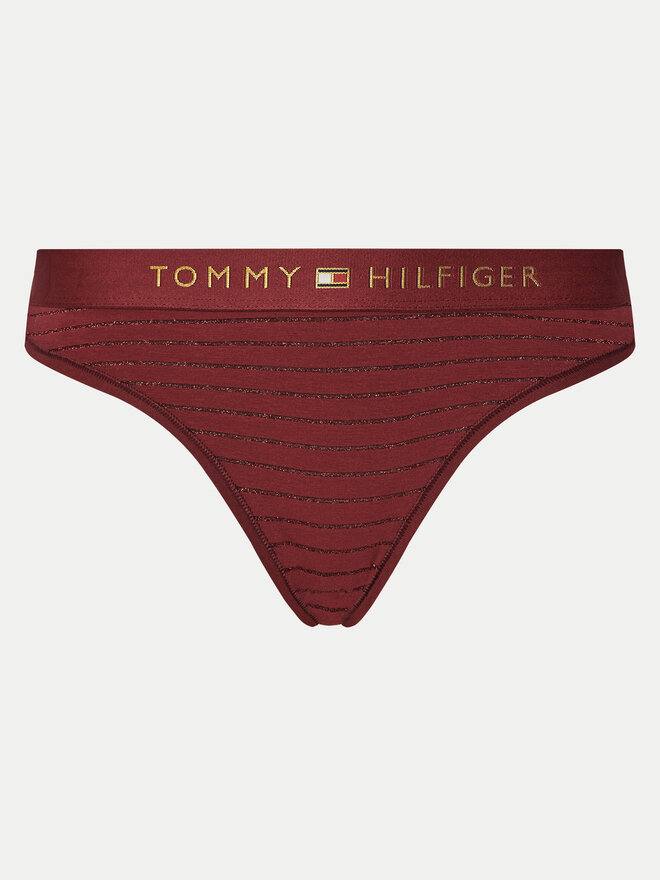 Tommy Hilfiger Tommy Hilfiger Klasszikus alsó UW0UW05588 Bordó Regular Fit