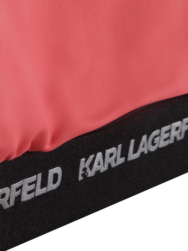 Karl Lagerfeld Kids Karl Lagerfeld Kids Felső Z15410 D Piros Regular Fit
