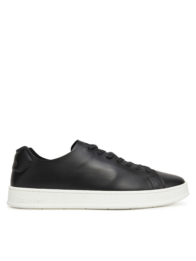 Calvin Klein Sneakersy Calvin Klein Low Top Lace Up Unlined Lth HM0HM01885 Czarny