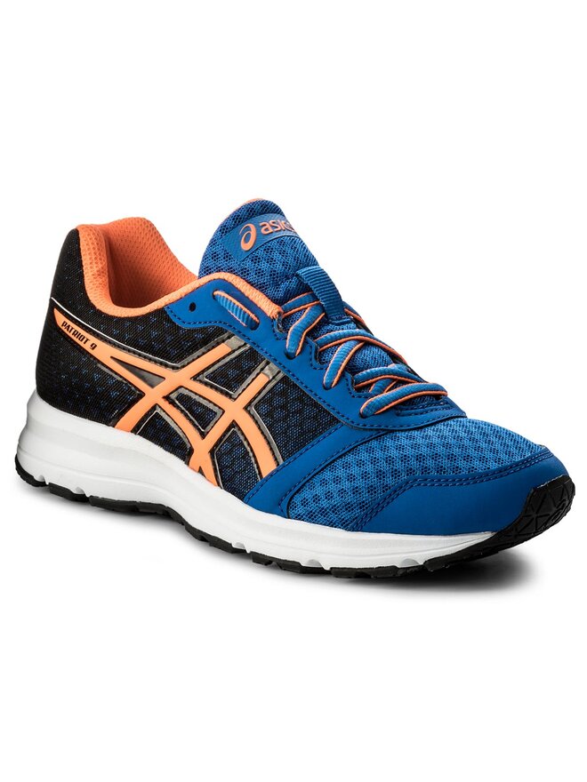 Buty do biegania Asics Patriot 9 Gs C806N Granatowy eobuwie .pl