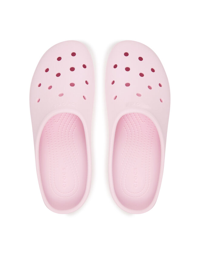 Crocs Şlapi Crocs Classic Low Profile Clog 211139 Roz