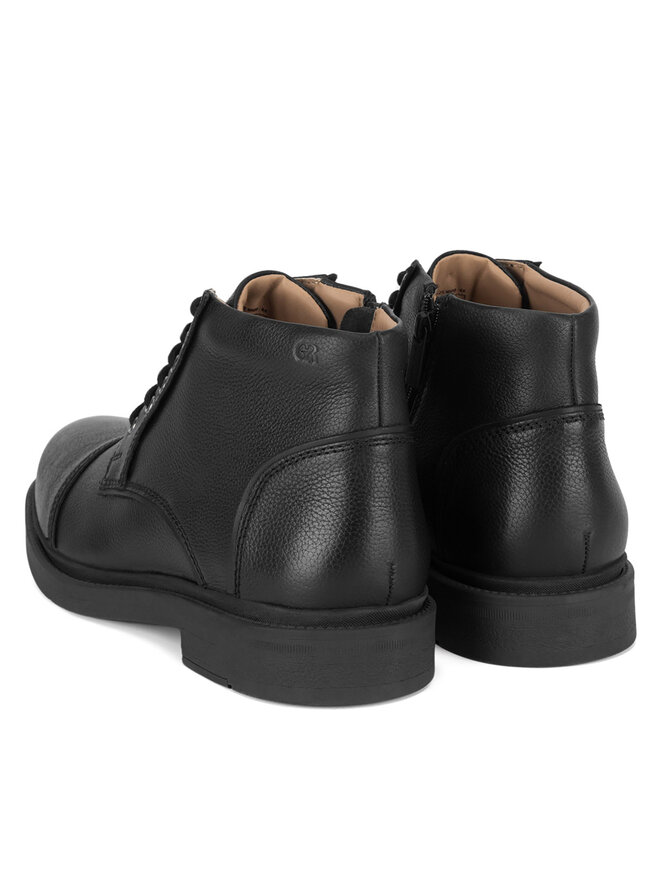 GINO ROSSI Schnürschuhe Gino Rossi FERYD-25 MI08 Schwarz