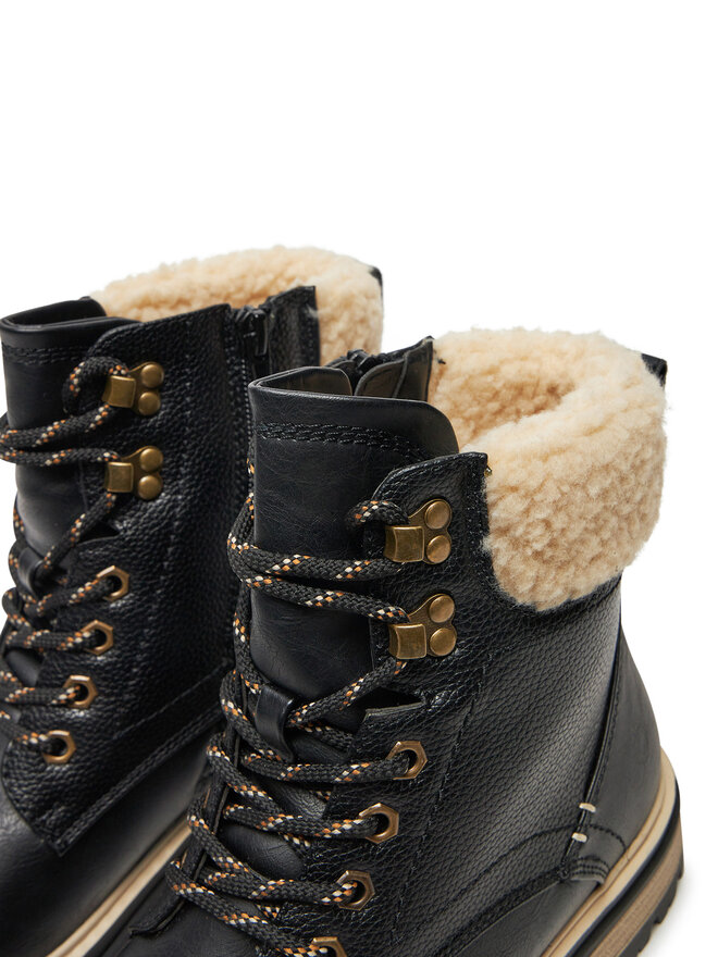 Kimberfeel Schnürstiefeletten Kimberfeel Abela Schwarz