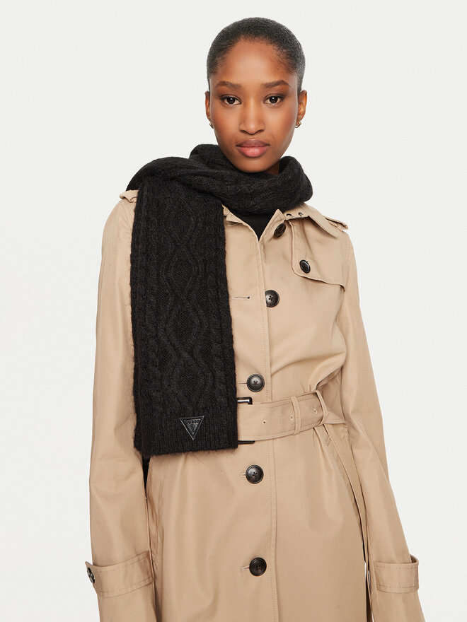 Guess Šál Guess AW5212 POL03 Černá