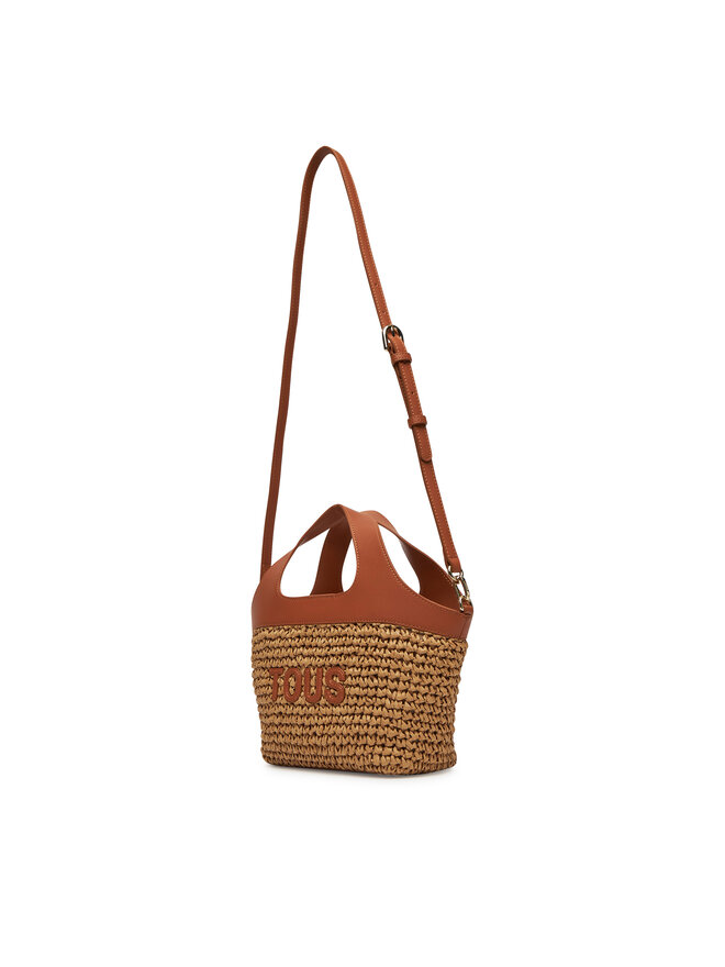 TOUS Bolso TOUS Lirio Rafia 2002205343 Marrón