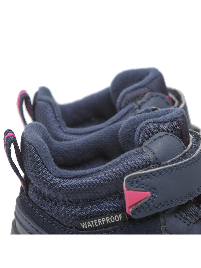 CMP Sneakersy CMP Kids Hadil Leather Wp Urban Shoes 3Q84524 Granatowy