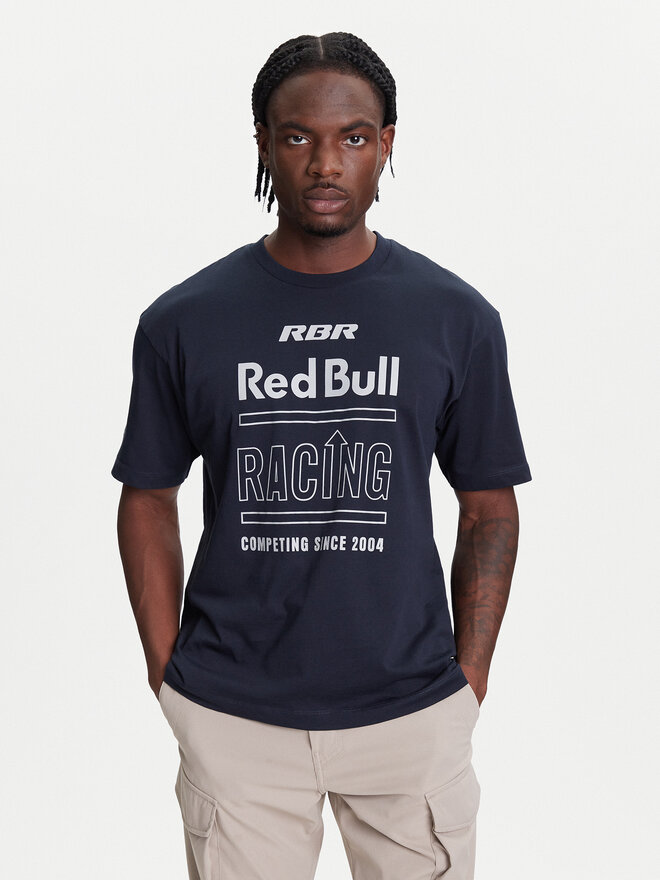 Pepe Jeans Pepe Jeans Marškinėliai Red Bull Racing History RM500020 Tamsiai mėlyna Regular Fit