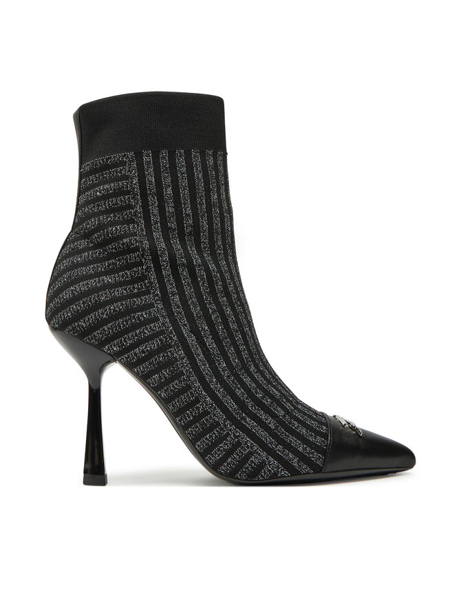 KARL LAGERFELD Polokozačky KARL LAGERFELD KL31343 Černá