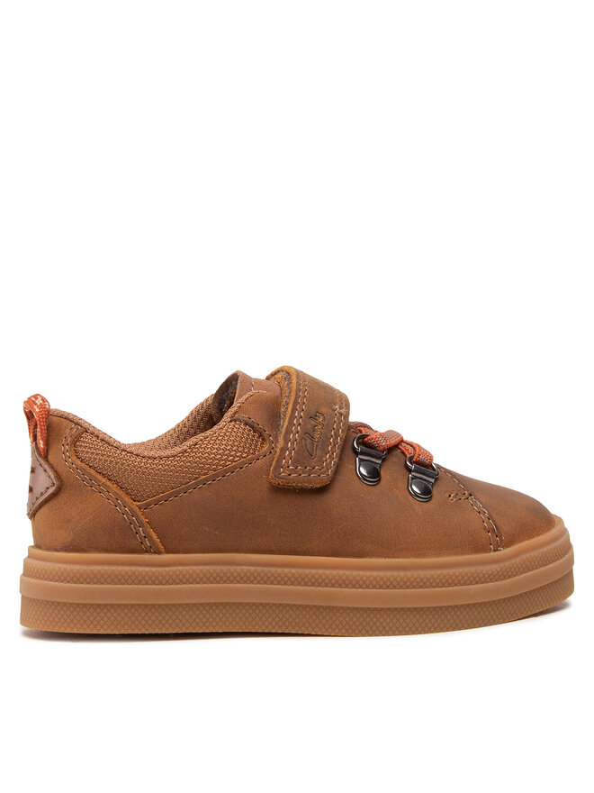 Clarks Αθλητικά Clarks Nova Bar K 261691947 Καφέ